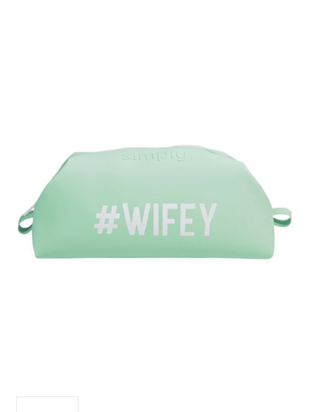 Simply Southern Mint "#Wifey" Cosmetic Bag